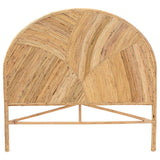 Alvaro Bohemian Honey Rattan Queen Or King Headboard