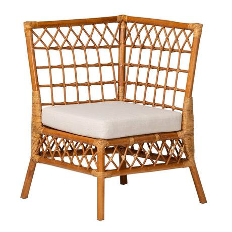 Sea Point 3 Pc Wicker Fair Rattan Dining NOOK Set