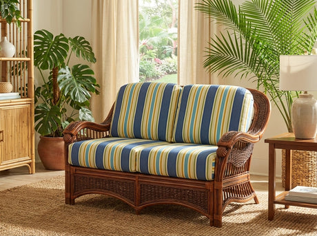 Seascape Rattan Loveseat Model SSLS from Spice Island Wicker