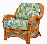 Shangri-la Wicker Complete Cushion Set (Arm Chair or Rocker) – Made in the USA SlA-CUSH-LC0 by Wicker Fair