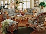 Seascape Rattan Sofa by Spice Islands Wicker Model SS3S
