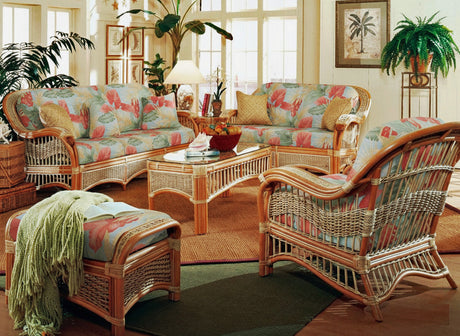 Seascape Rattan Loveseat Model SSLS from Spice Island Wicker