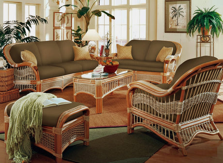 Seascape Rattan Loveseat Model SSLS from Spice Island Wicker