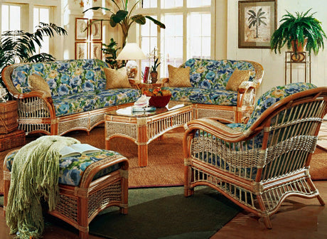 Seascape Rattan Loveseat Model SSLS from Spice Island Wicker