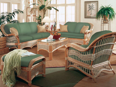 Seascape Rattan End Table Model SSET from Spice Island Wicker