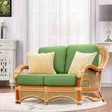 Voyager Rattan Loveseat Model VLS by Wicker Fair