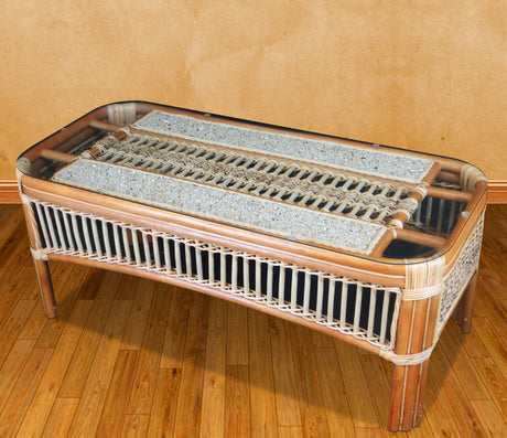 Seascape Rattan Coffee Table Model SSCT from Spice Island Wicker