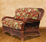 Voyager Rattan Loveseat Model VLS by Wicker Fair