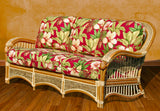 Seascape Rattan 3 Pc Deep Seating Living Room Set Model SS-3PC-SET by Spice Islands Wicker