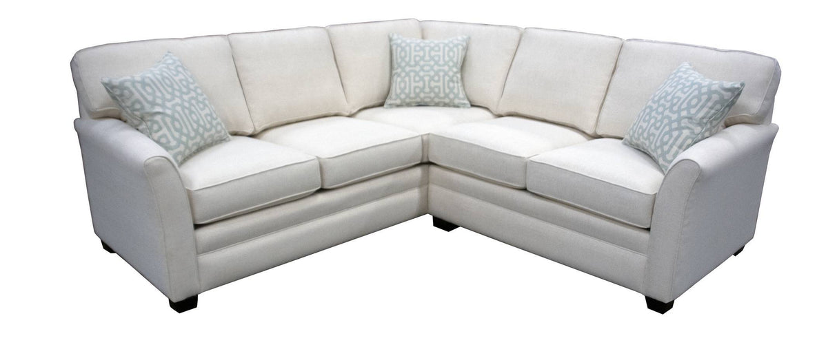 SECT203 Upholstered Sectional Set by Capris Furniture