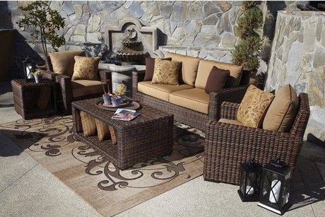 Montecito Outdoor Wicker Swivel Rocker Model 2501-21SR by Sunset West