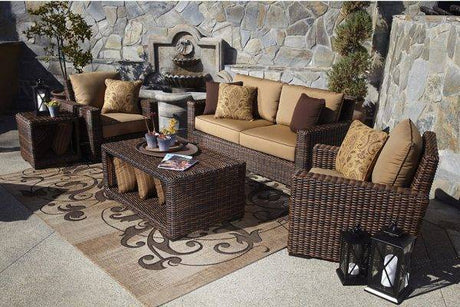 Montecito Outdoor Patio Wicker SOFA Model 2501-23 by Sunset West