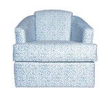 Upholstered Swivel Glider Chair Model SG106 by Capris Furniture