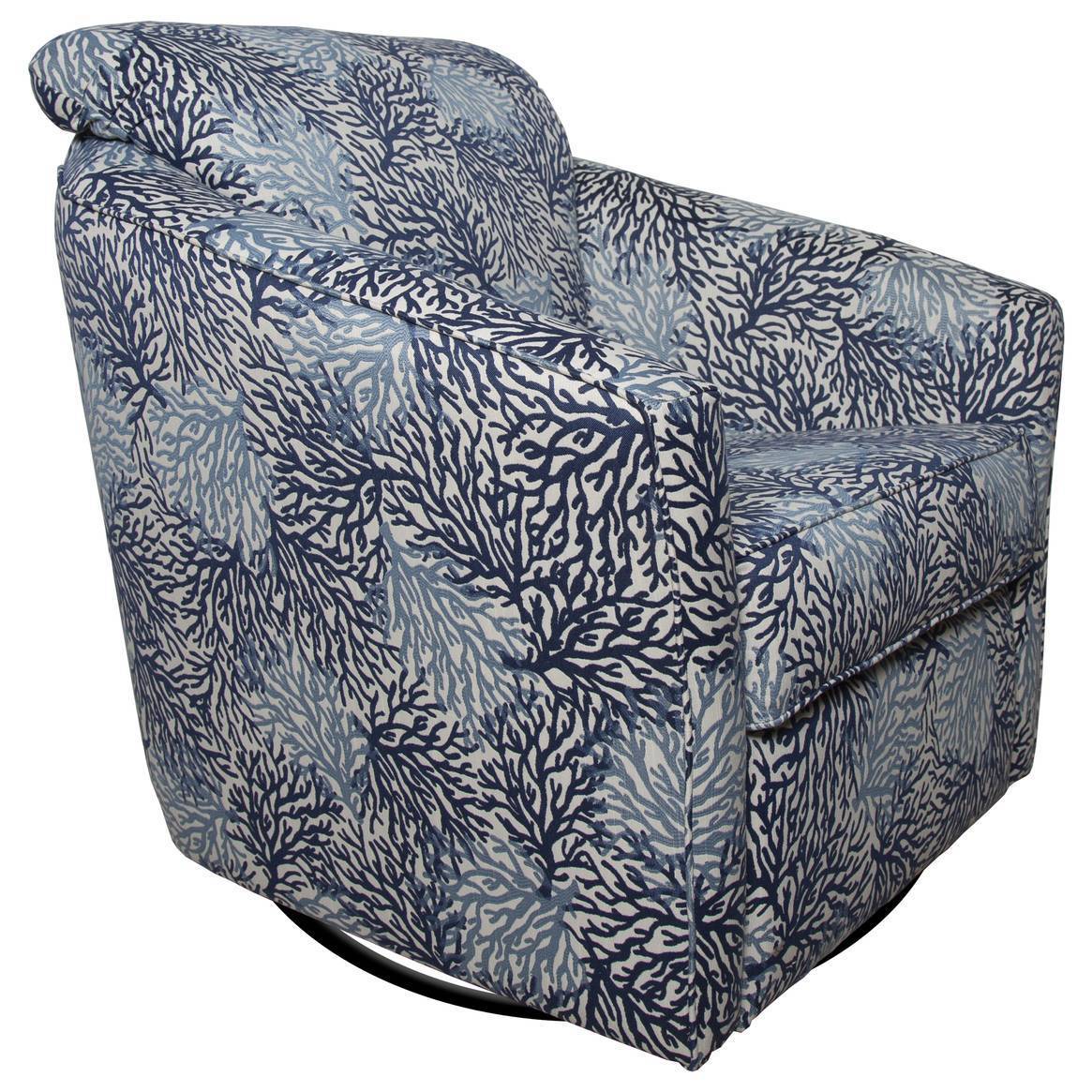 Upholstered Swivel Glider Model SG108 by Capris Furniture