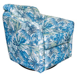 Seychelles Upholstered Swivel Chair Model SW108 by Capris Furniture