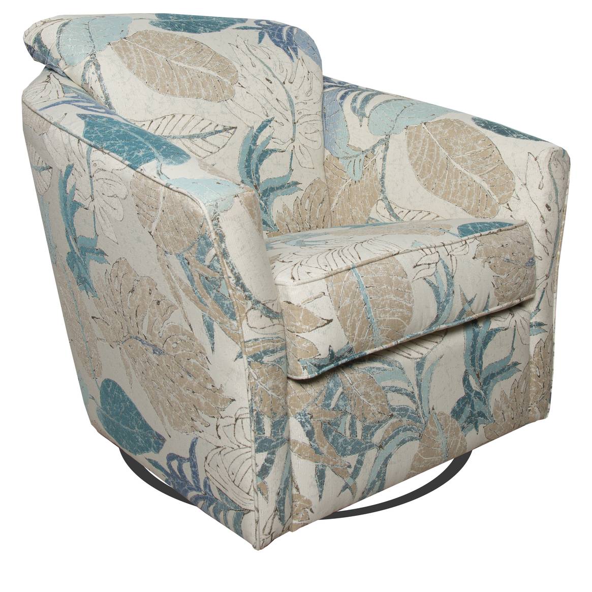 Upholstered Swivel Glider Model SG108 by Capris Furniture