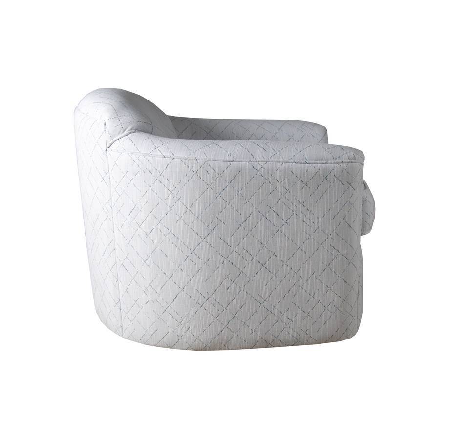 Upholstered Swivel Glider Chair Model SG113 by Capris Furniture