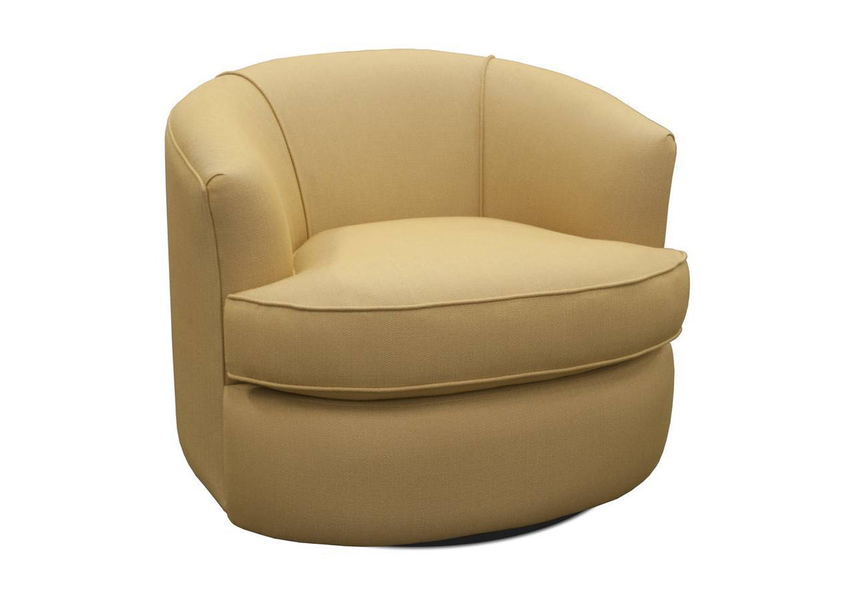 Upholstered Swivel Glider Chair by Capris Furniture