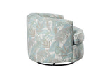 Upholstered Swivel Glider Chair by Capris Furniture