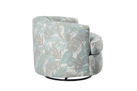 Upholstered Swivel Glider Chair by Capris Furniture