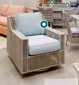 Luxe Outdoor Wicker Swivel Glider Chair SG9824 by Beachcraft
