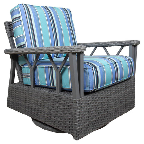 St Croix Outdoor Wicker 6 Pc Seating Set 9830 by Beachcraft Furniture