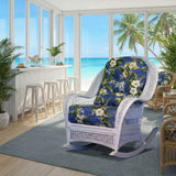 Ships Wheel White Rocker Model SW-RR by Wicker Fair