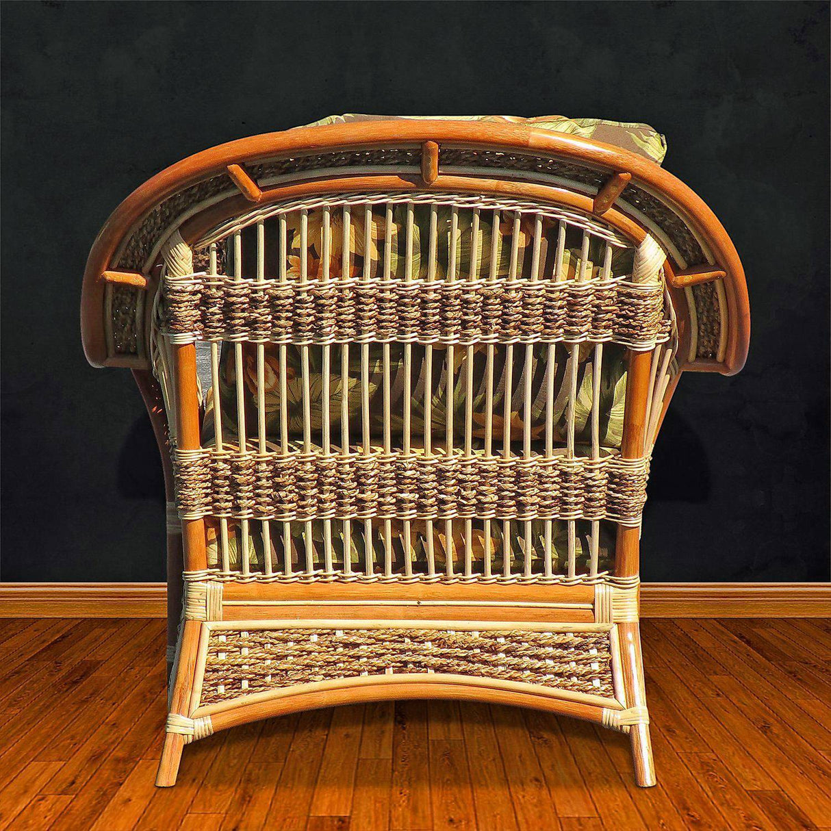 Shangri-la Rattan Arm Chair Model SIAAC by Wicker Fair