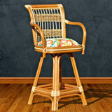 Shangri-la Rattan 3 Pc Pub Bistro Set SIABT-SET by Wicker Fair