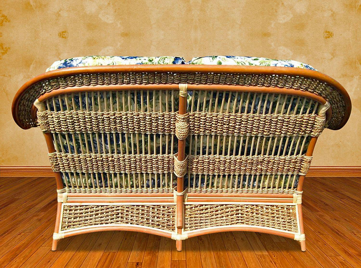 Shangri-la Rattan Loveseat Model SIALS by Wicker Fair