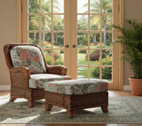 Somerset Rattan Ottoman Model 953-009 by Braxton Culler