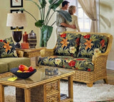 Somerset Rattan Loveseat Model 953-019 by Braxton Culler