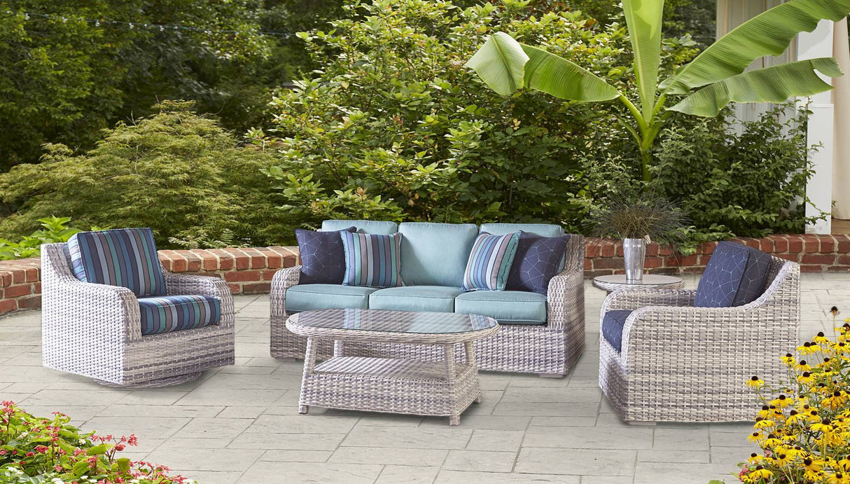 South Beach Outdoor Wicker Arm Chair C9844 by Beachcraft