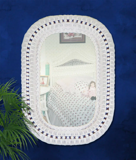 Southern Belle White 4-PC Bedroom Set by Wicker Fair