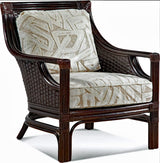 Southport Rattan Chair with Deep Seating Comfort by Braxton Culler Made in the USA