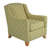 Spencer Arm Chair and Ottoman 2 Pc Set by Stanley Chair Model 60-Set
