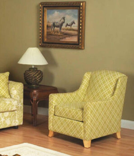Spencer Arm Chair and Ottoman 2 Pc Set by Stanley Chair Model 60-Set