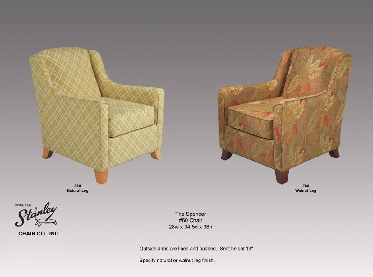 Spencer Arm Chair by Stanley Chair Model 60