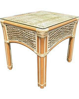 Shangri-la Rattan End Table Model SIAET by Wicker Fair