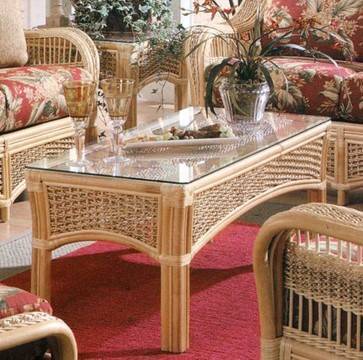 Spice Islands Rattan Coffee Table Model SICT from Spice Island Wicker