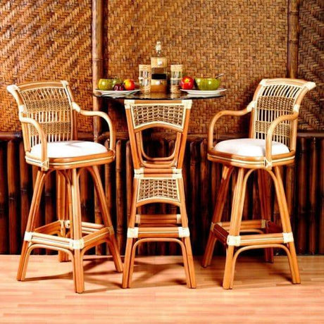 Spice Islands Rattan Pub Table SIBT Spice Island Wicker