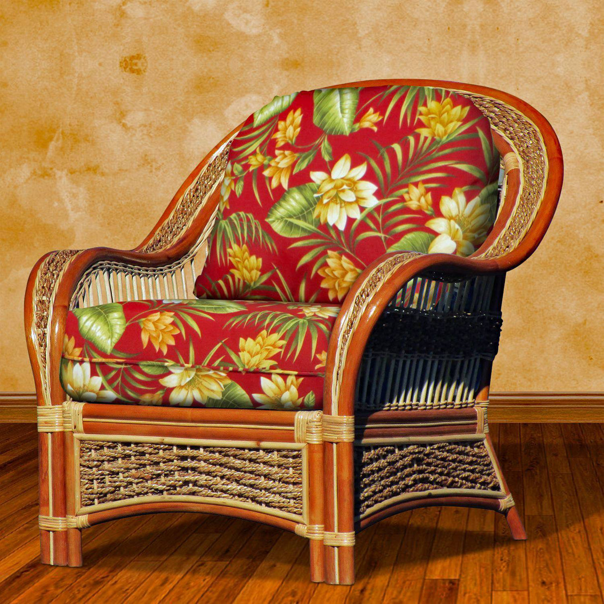 Spice Islands Rattan Arm Chair Model SIAC from Spice Island Wicker