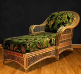 Spice Islands Rattan Chaise Lounge Model SICL