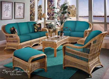 Spice Islands Rattan Sofa Model SI3S from Spice Island Wicker