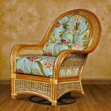 Spice Islands Rattan Swivel Rocker Chair Model SISR