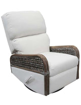 Tahiti Rattan Swivel Recliner Glider by Capris Furniture Model SRG766