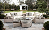 Saint Tropez Patio End Table Model 79343 By South Sea Rattan