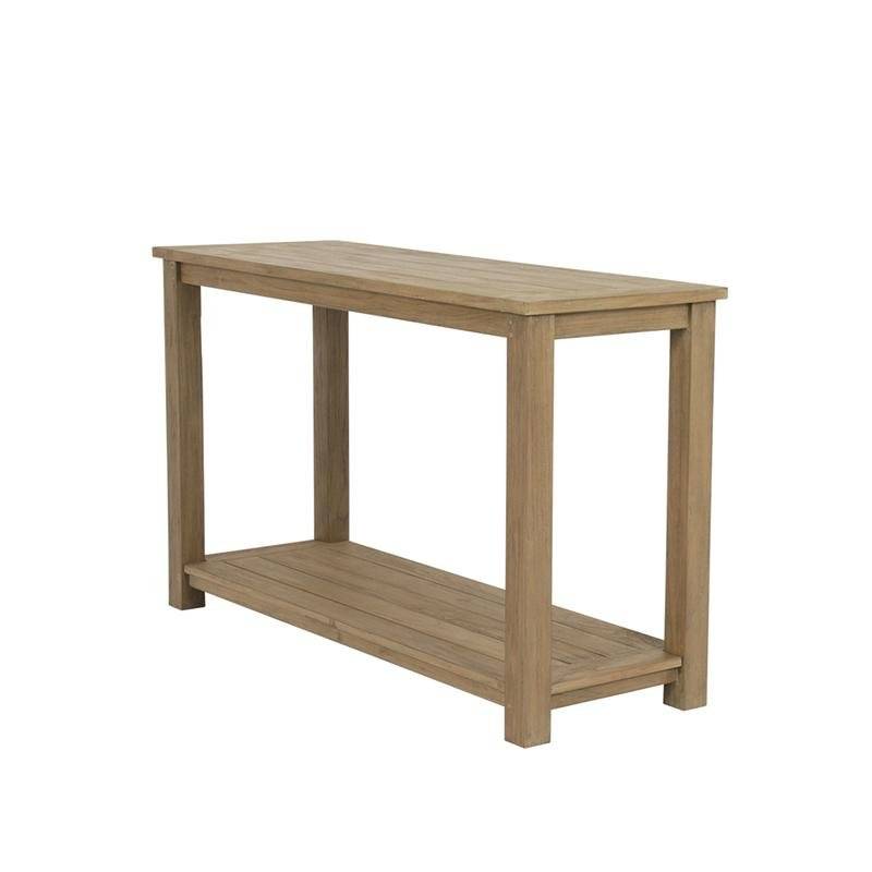 Coastal Teak Outdoor Sofa Table by Sunset West Model 5501-ST
