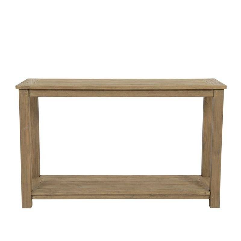 Coastal Teak Outdoor Sofa Table by Sunset West Model 5501-ST