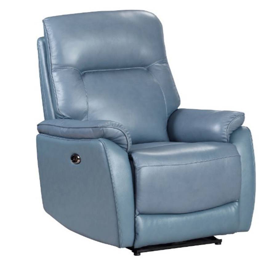 Stanley Leather Power Recliner by Stanley Chair REC-777